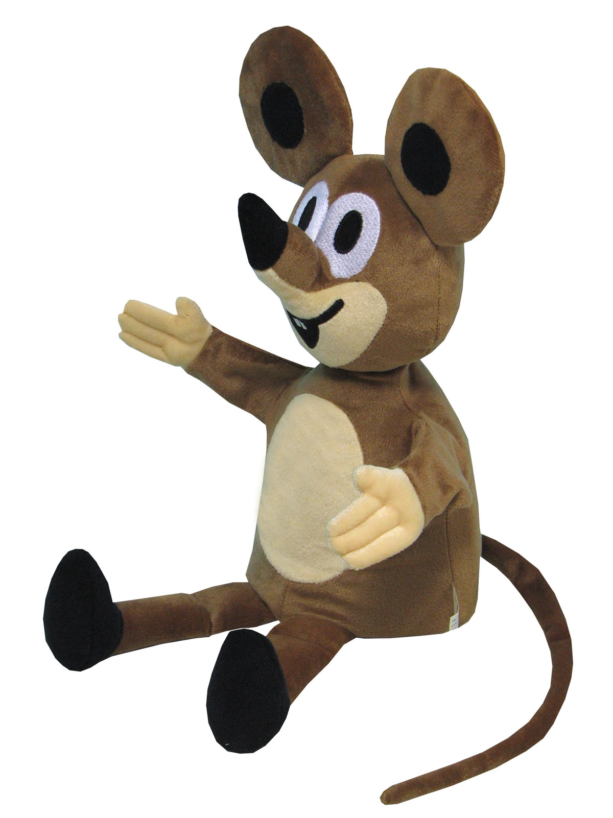 Hand Puppet The Little Mole Friend Mouse 40 cm, Brown Hand Puppet - Pintado & Lacado