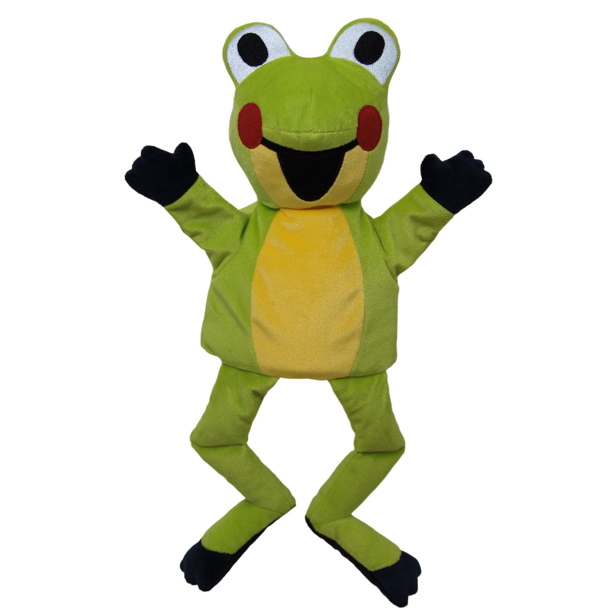 Handpuppe Der kleine Maulwurf Frosch 37 cm, 27909A