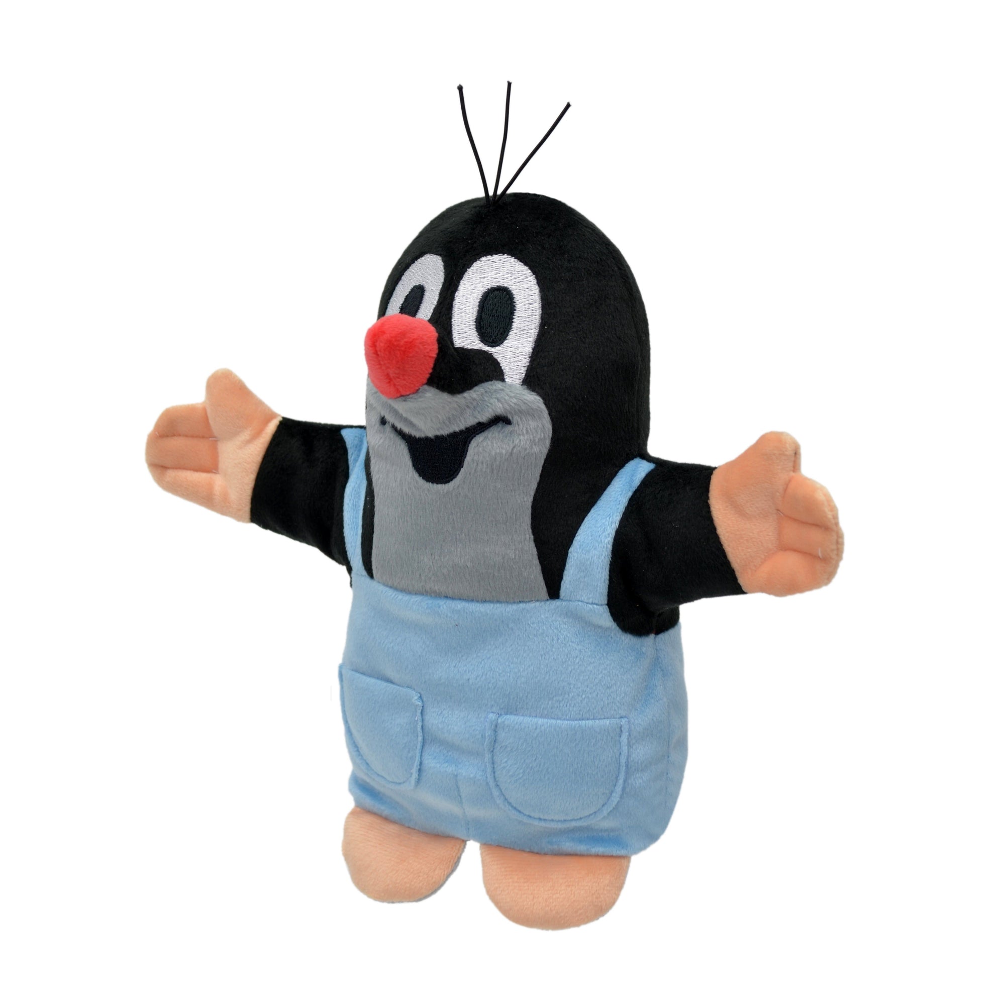Maňásek na ruku Krtek s kalhotami 27 cm