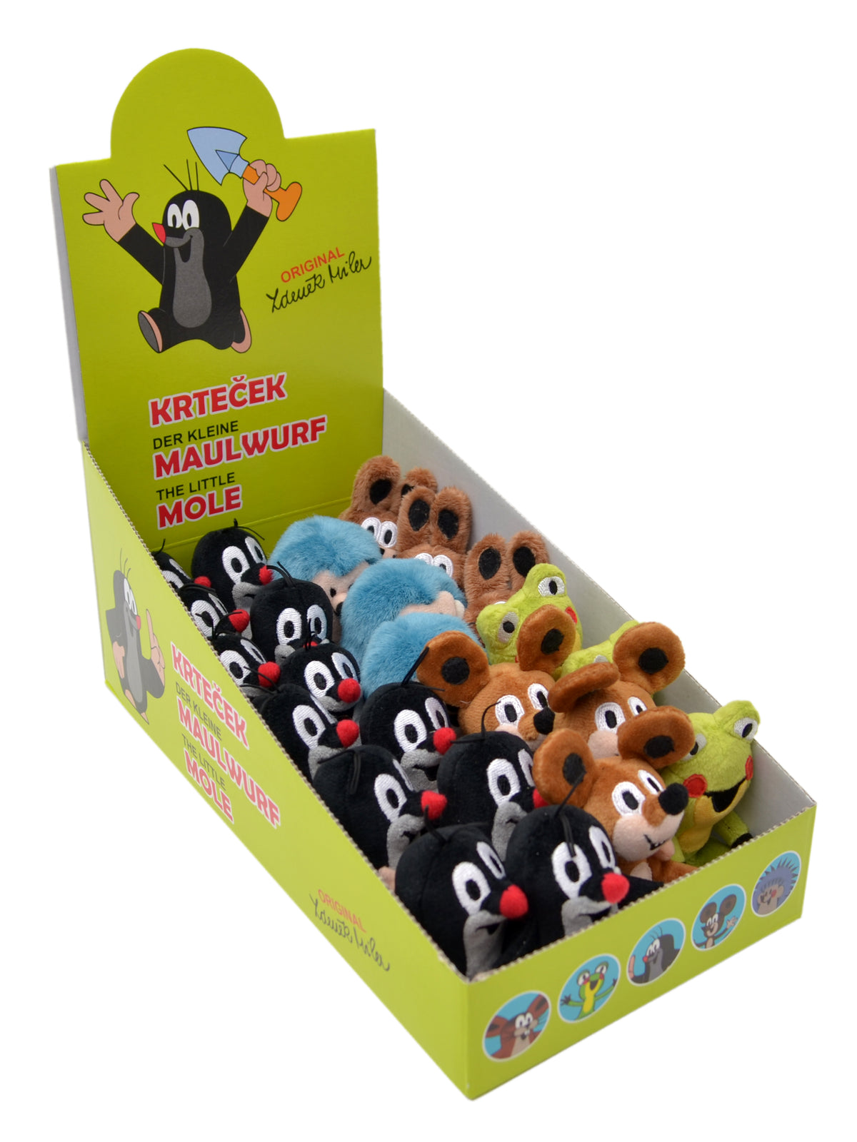 Set of Finger Puppets The Little Mole 12 cm, Multicolour Set of Finger Puppets - Pintado & Lacado