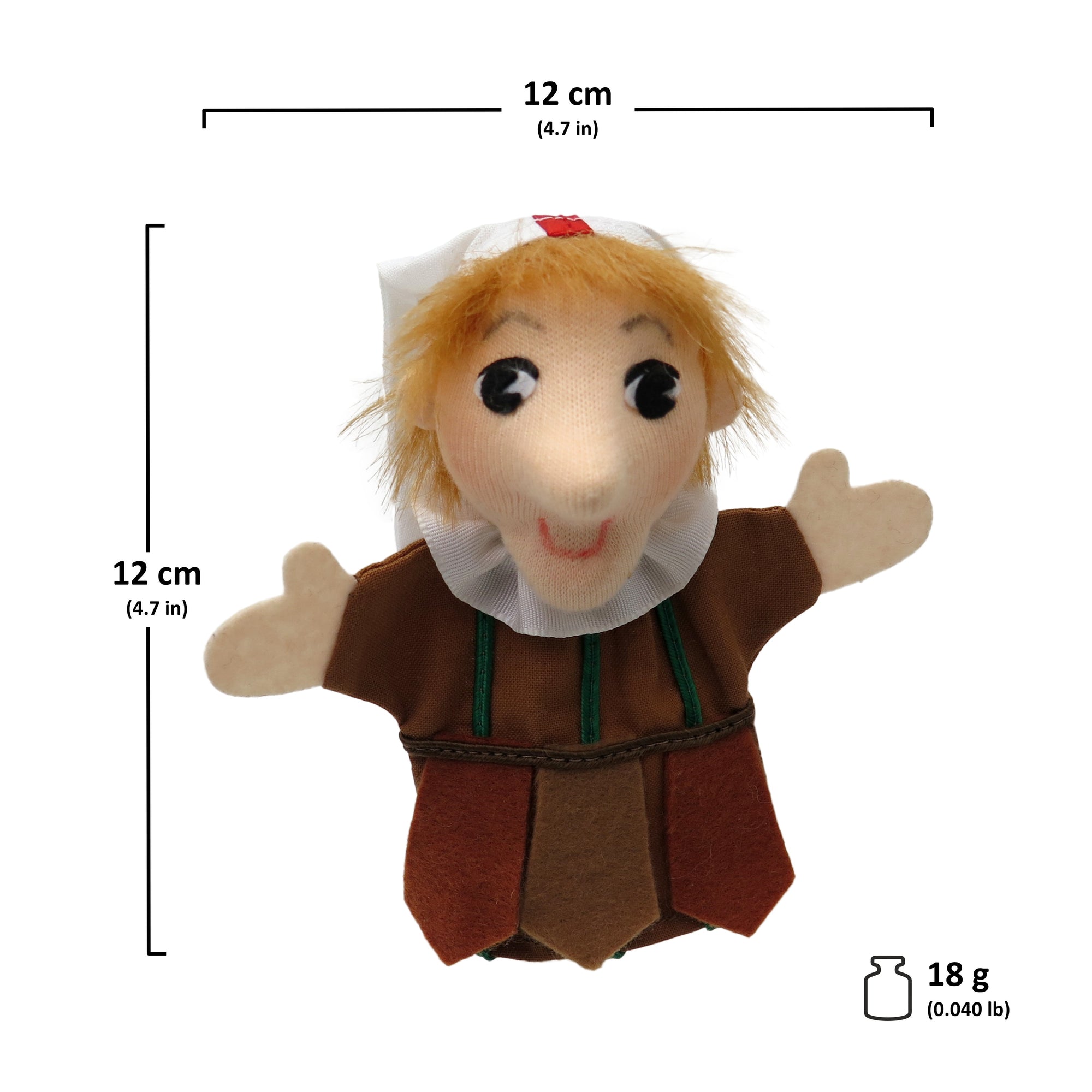 Fingerpuppe Ksperl 12 cm, 29873A