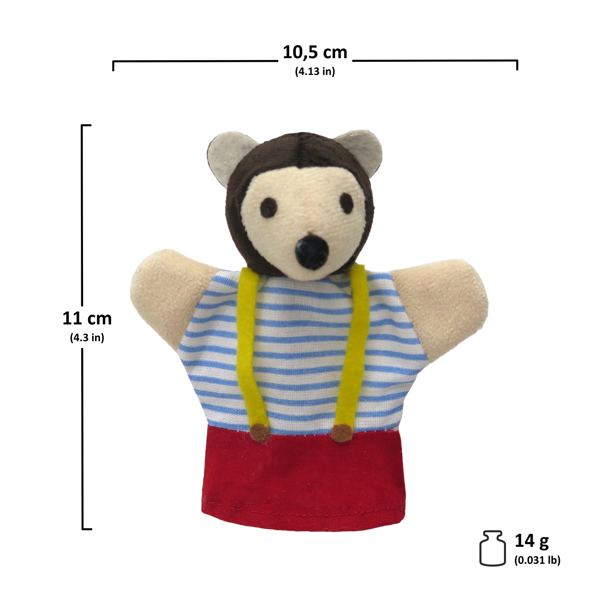 Fingerpuppe Pezi 11 cm, 29874A
