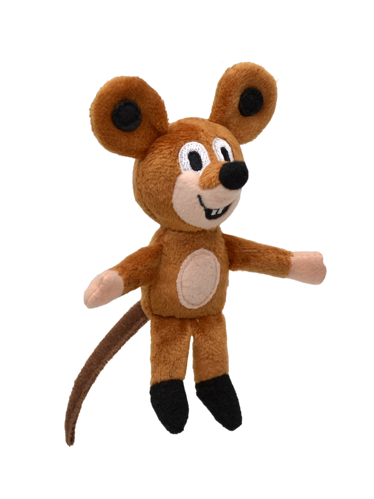 Finger Puppet The Little Mole Friend Mouse 14 cm, Brown Finger Puppet - Pintado & Lacado