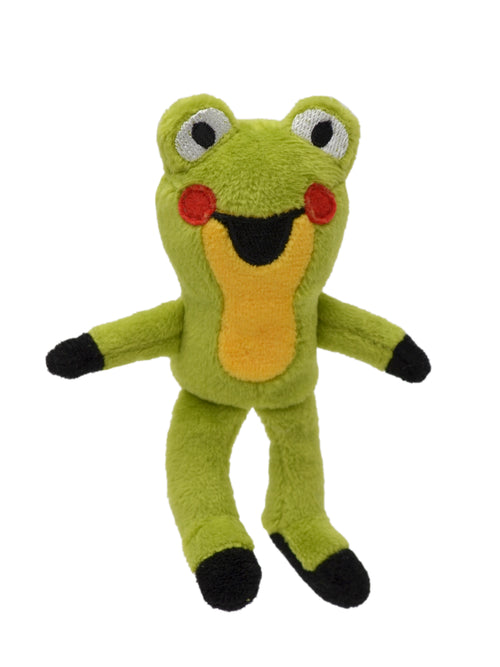 Finger Puppet The Little Mole Friend Frog 10 cm, Green Finger Puppet - Pintado & Lacado