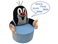 Armchair The Little Mole with Pants 53 cm, Black / Blue