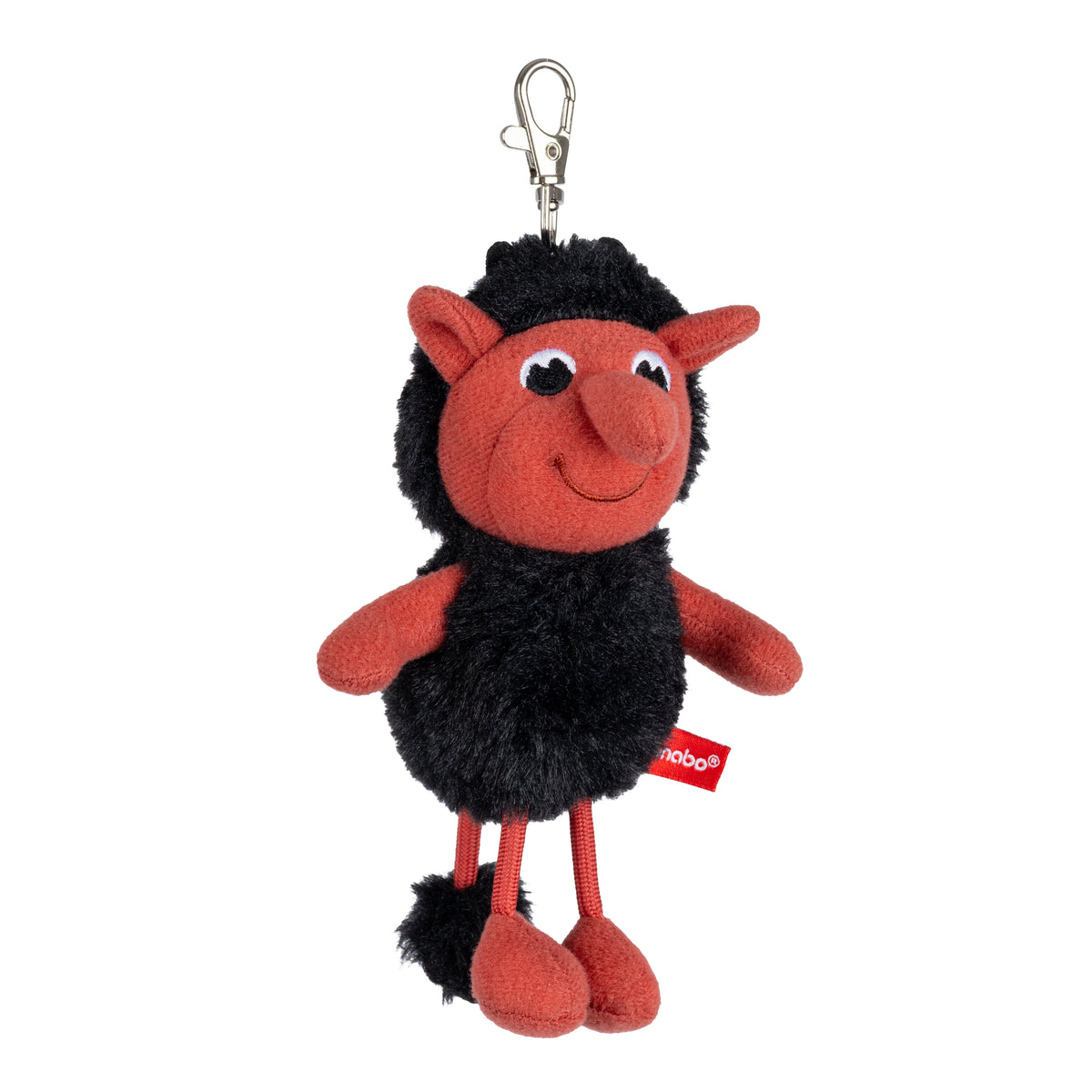 Keyring Devil Hubert with Carabiner 13 cm, Multicolour Keyring - Pintado & Lacado