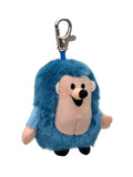 Keyring The Little Mole's Friend Hedgehog 8 cm, Blue Keyring - Pintado & Lacado