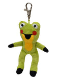 Keyring The Little Mole's Friend Frog 10 cm, Green Keyring - Pintado & Lacado