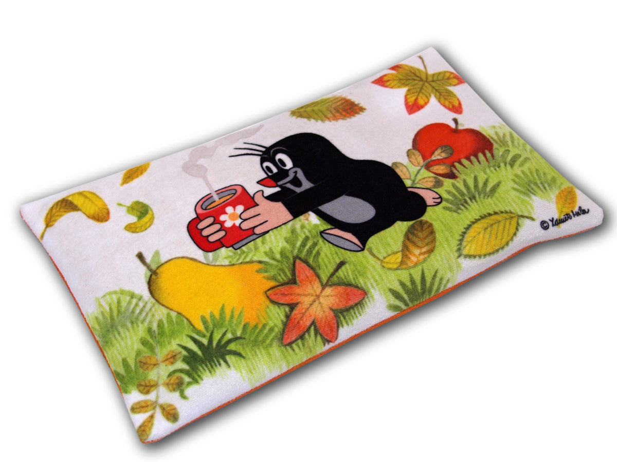 Cushion The Little Mole and Pear 25x3, Multicolour Cushion - Pintado & Lacado