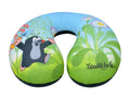 Neck Pillow The Little Mole 23x24 cm, Multicolour / Green