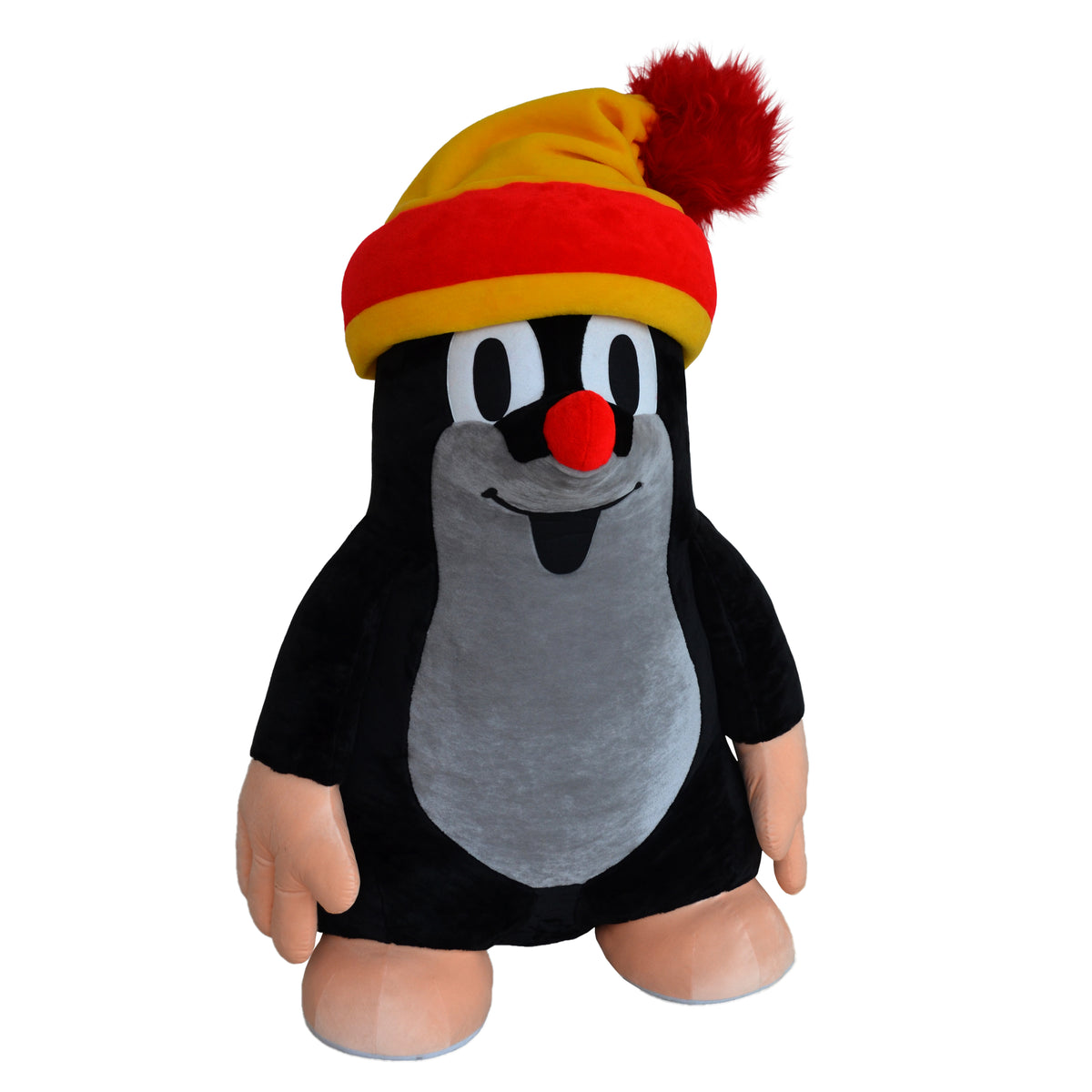 Stuffed Animal The Little Mole with Beanie 120 cm, Multicolour Stuffed Animal - Pintado & Lacado