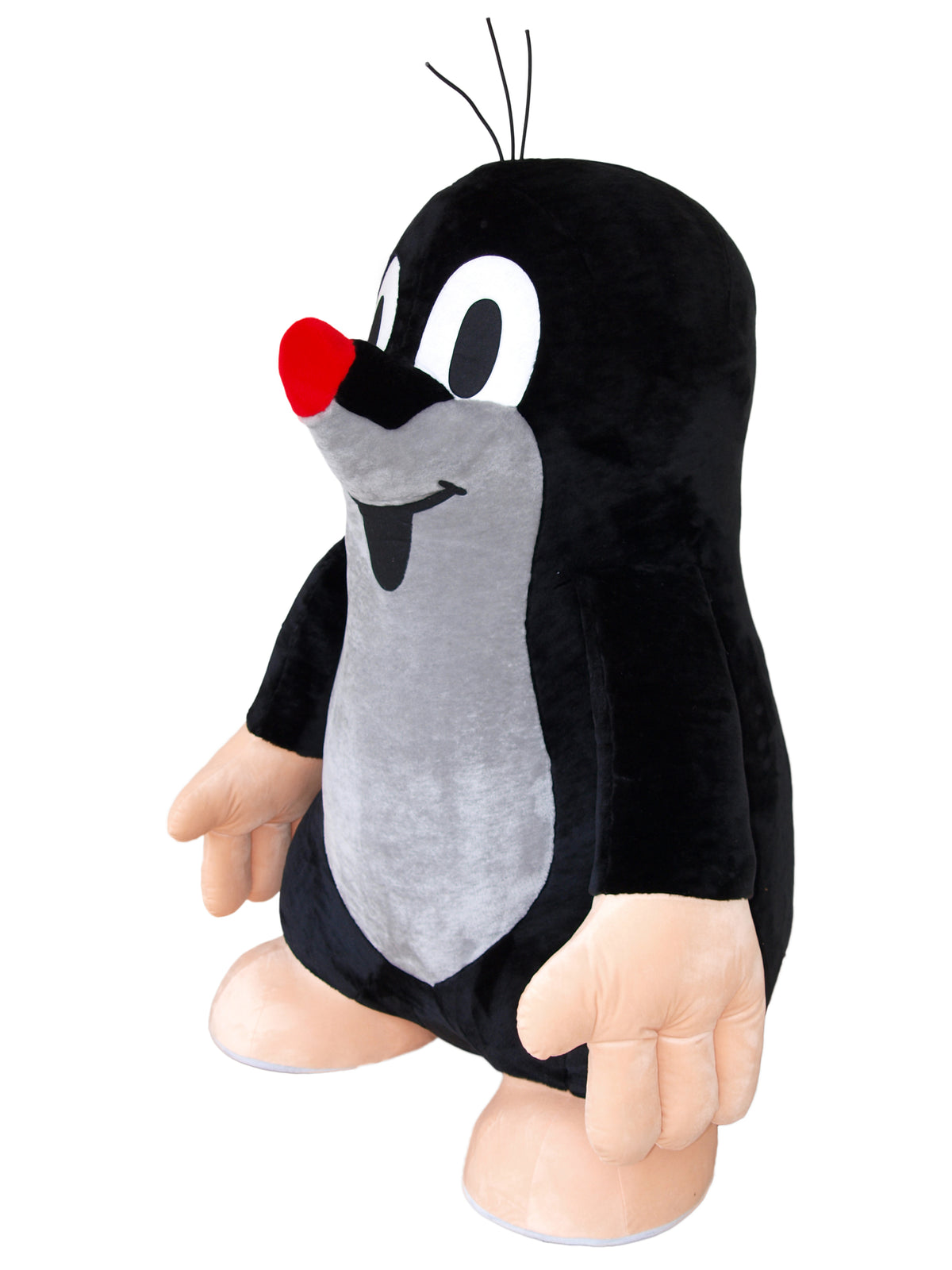 Stuffed Animal Maxi The Little Mole Standing 110 cm, Black