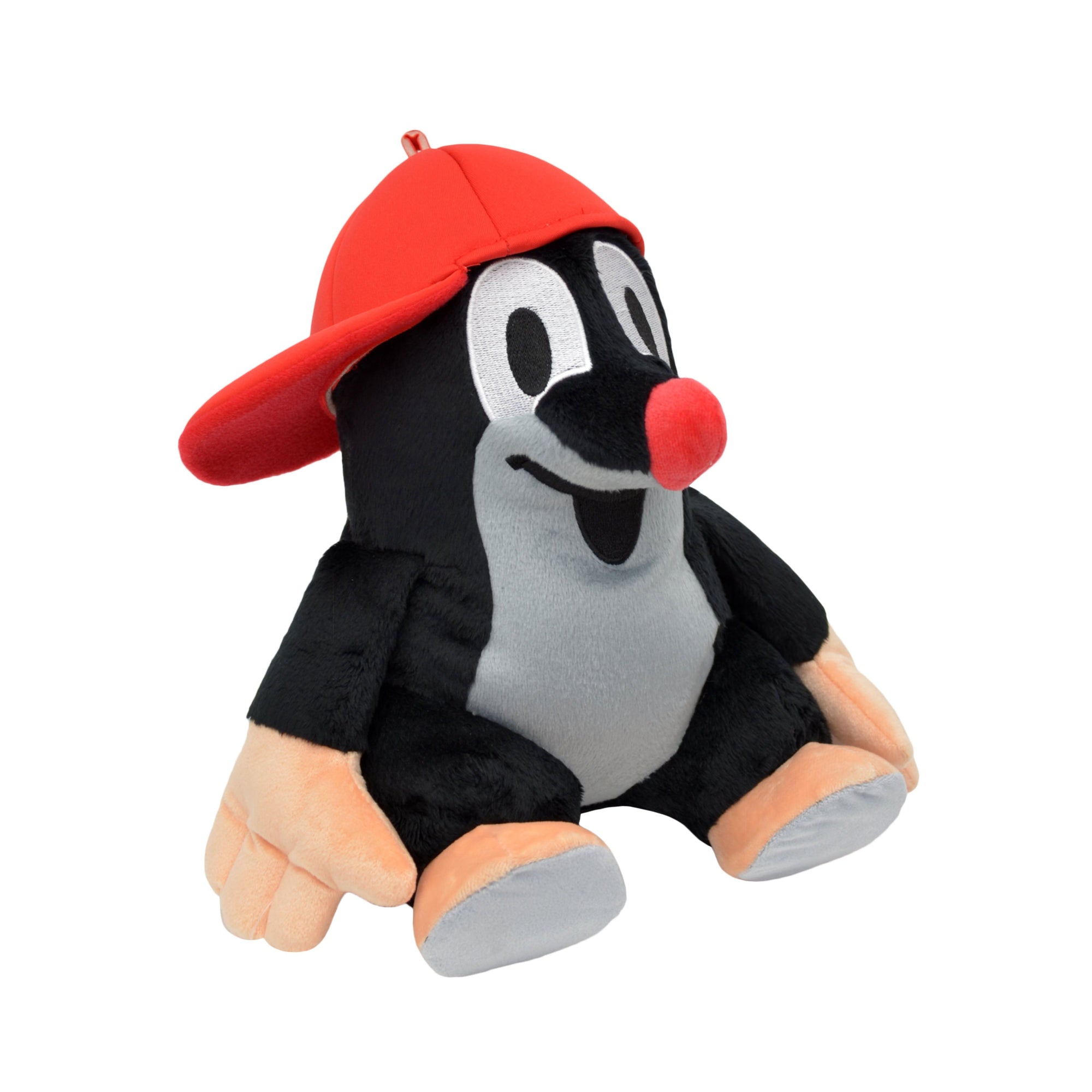 Plyšák Krtek s kšiltovkou 31 cm