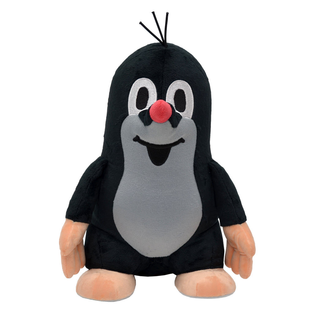Stuffed Animal The Little Mole Standing 35 cm, Black Stuffed Animal - Pintado & Lacado