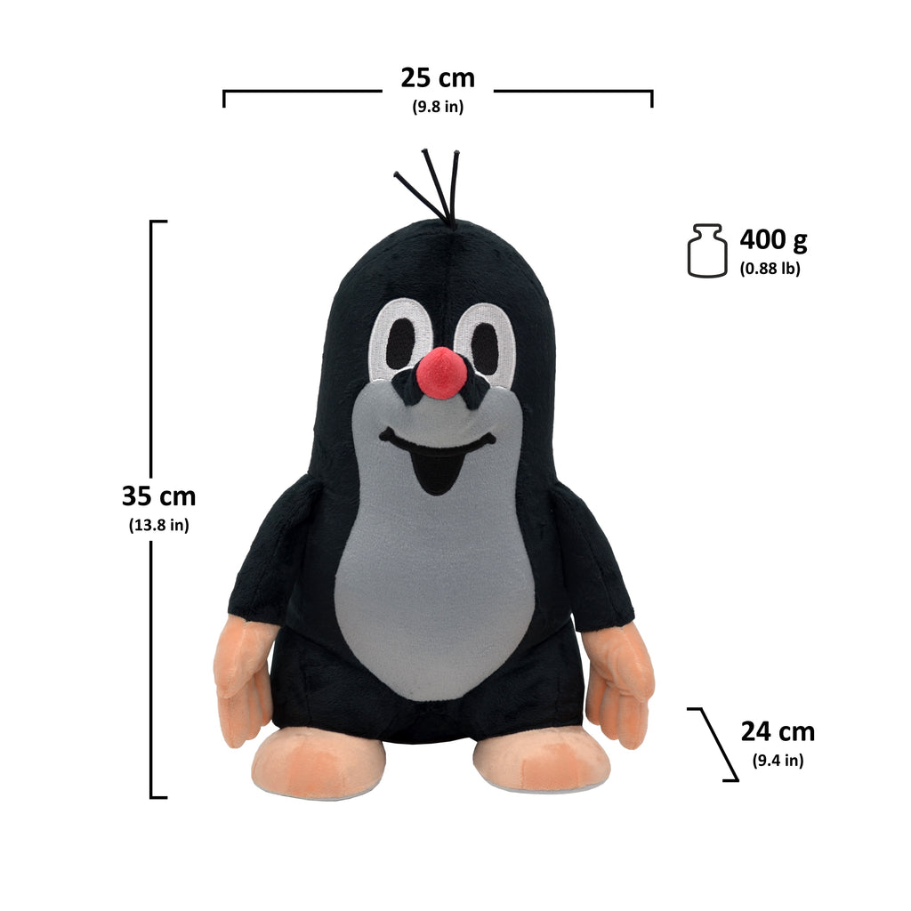 Kuscheltier Der kleine Maulwurf Stehend 35 cm, 44911D
