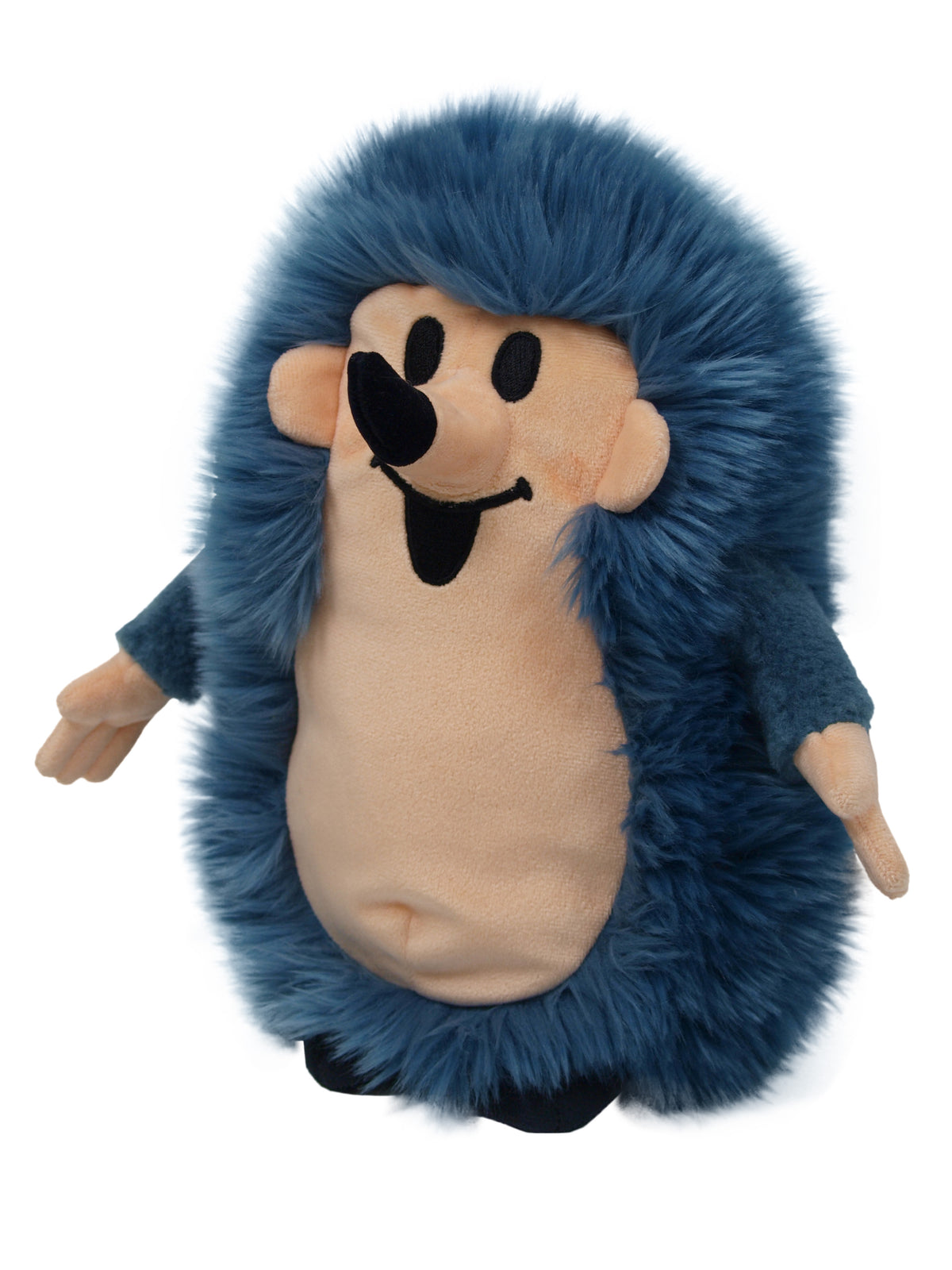 Stuffed Animal The Little Mole's Friend Hedgehog 28 cm, Blue Stuffed Animal - Pintado & Lacado
