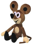 Stuffed Animal The Little Mole's Friend Mouse 30 cm, Brown Stuffed Animal - Pintado & Lacado