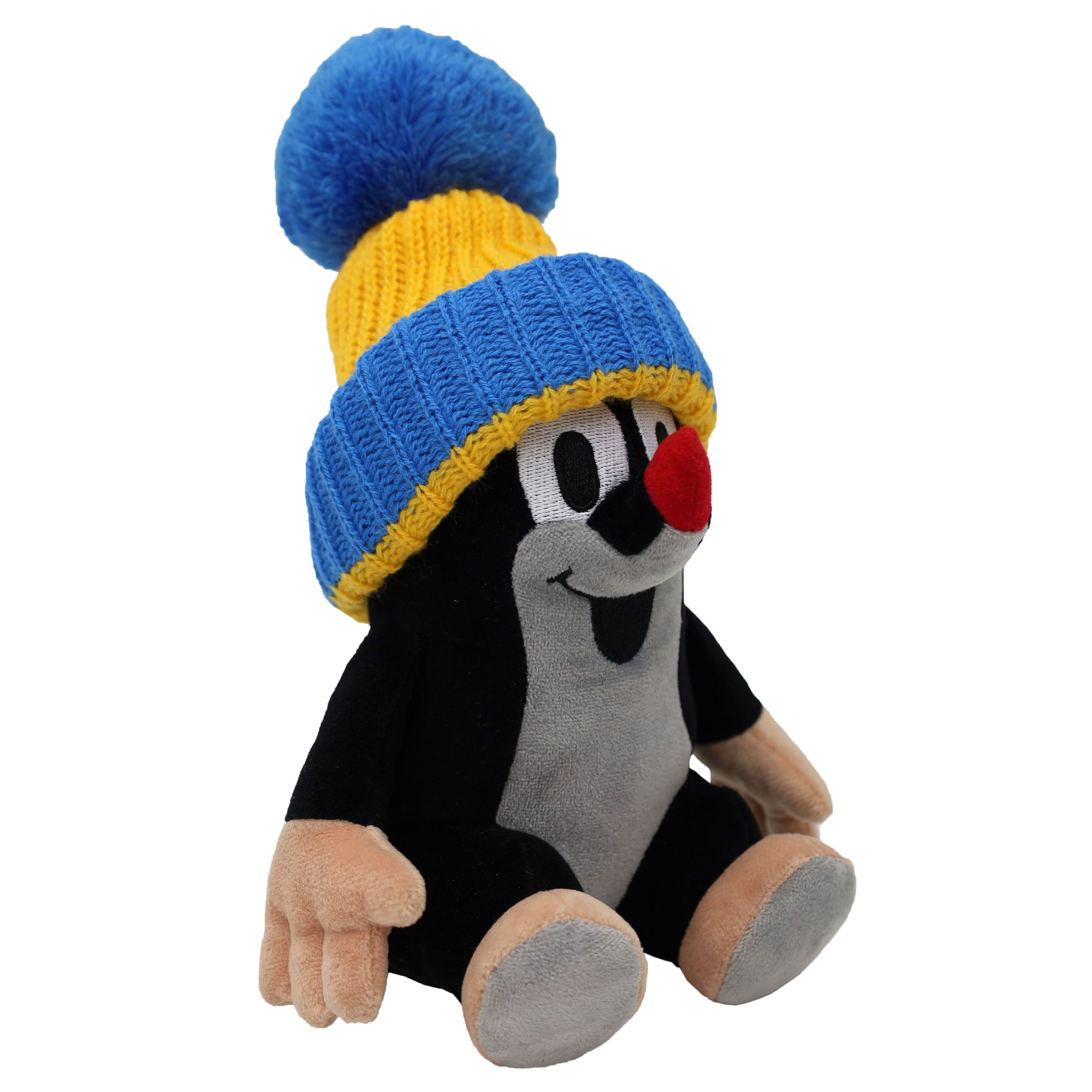 Plyšák Krtek s kulichem mluvící 20 cm