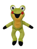 Stuffed Animal The Little Mole's Friend Frog 14 cm, Green Stuffed Animal - Pintado & Lacado