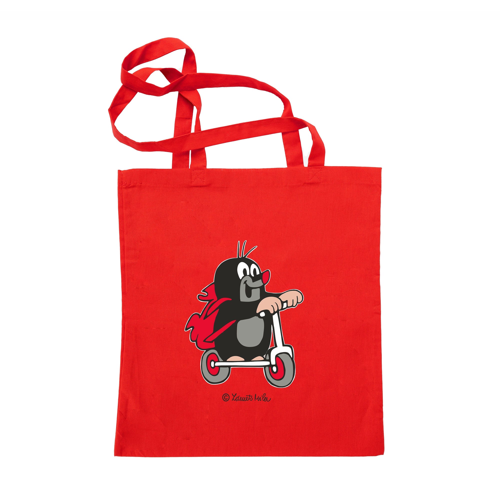 Stoffbeutel Der Kleine Maulwurf und Scooter 42x38 cm, 65004A