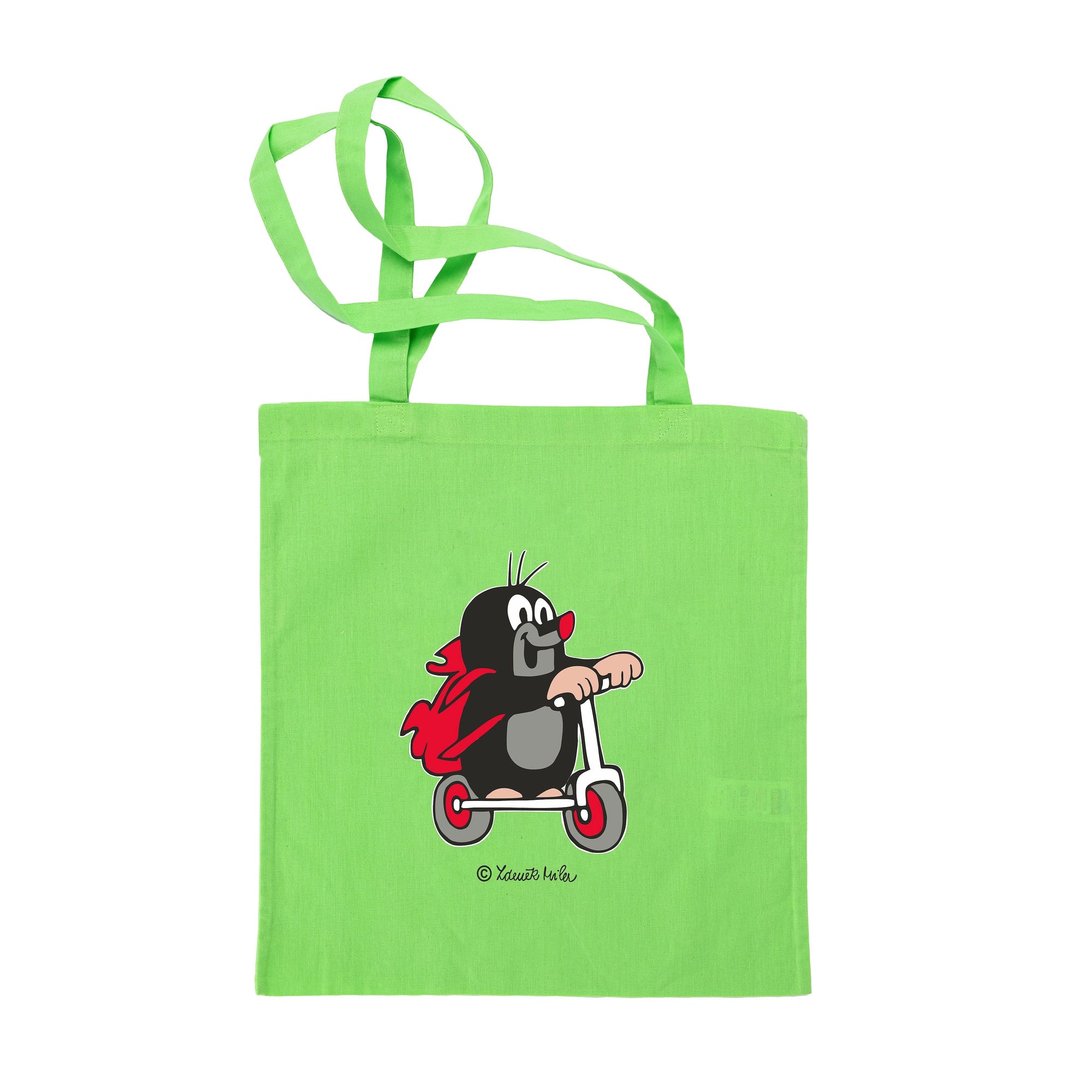 Stoffbeutel Der Kleine Maulwurf und Scooter 42x38 cm, 65005A