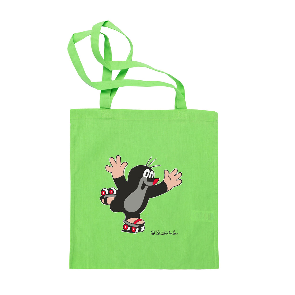 Stoffbeutel Der Kleine Maulwurf und Rollschuhlaufen 42x38 cm, 65005C