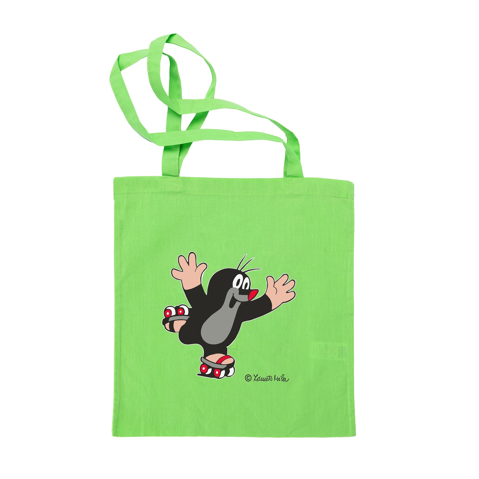 Stoffbeutel Der Kleine Maulwurf und Rollschuhlaufen 42x38 cm, 65005C