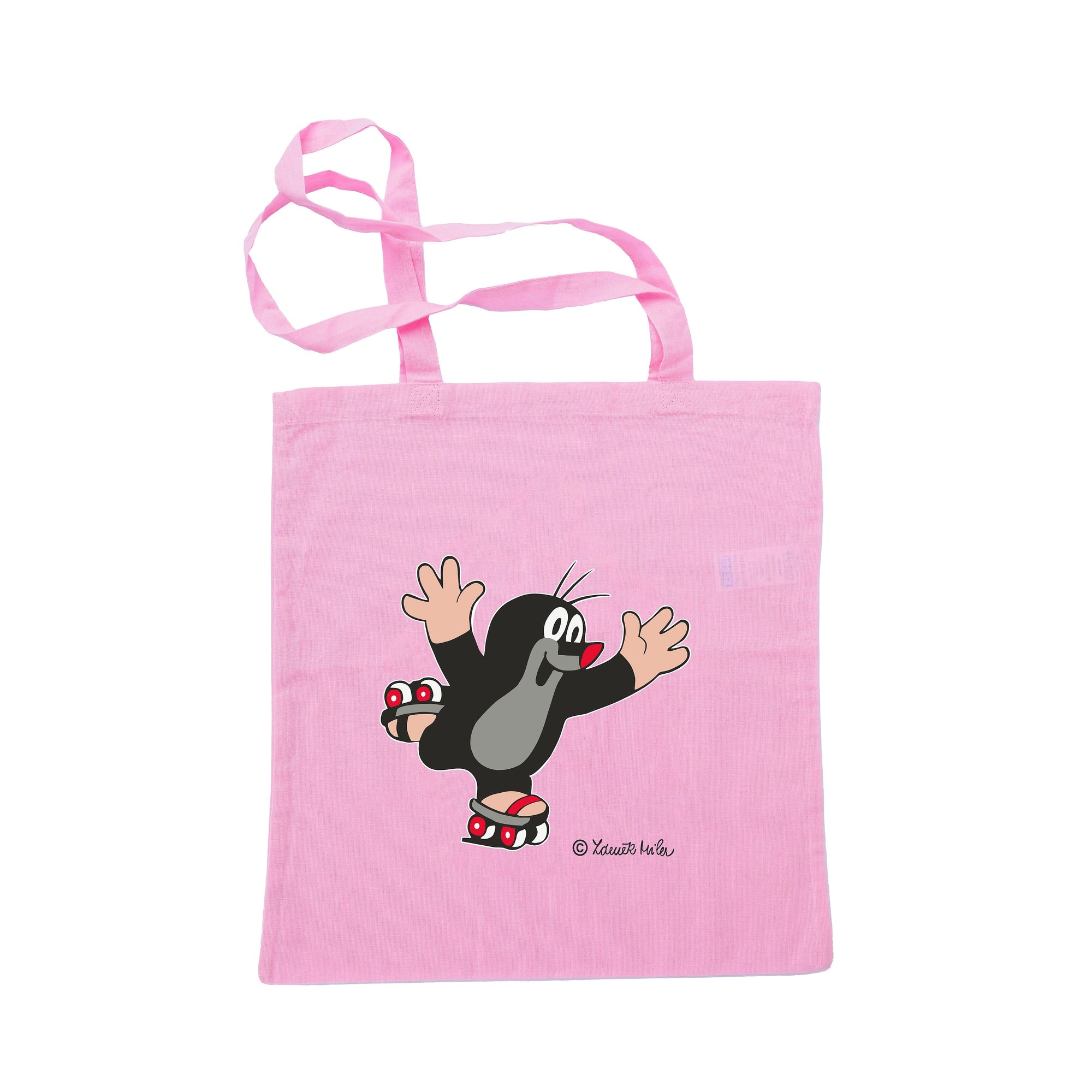 Stoffbeutel Der Kleine Maulwurf und Rollschuhlaufen 42x38 cm, 65006C