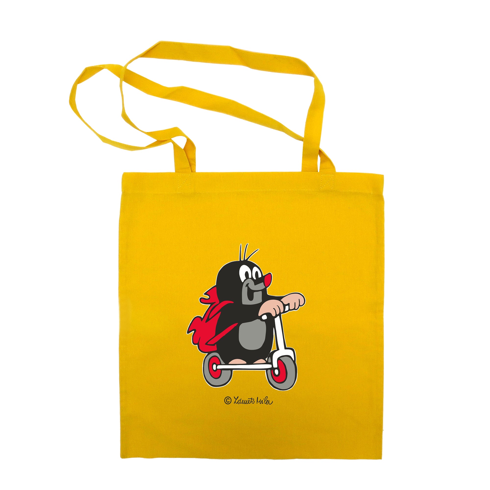 Stoffbeutel Der Kleine Maulwurf und Scooter 42x38 cm, 65007A