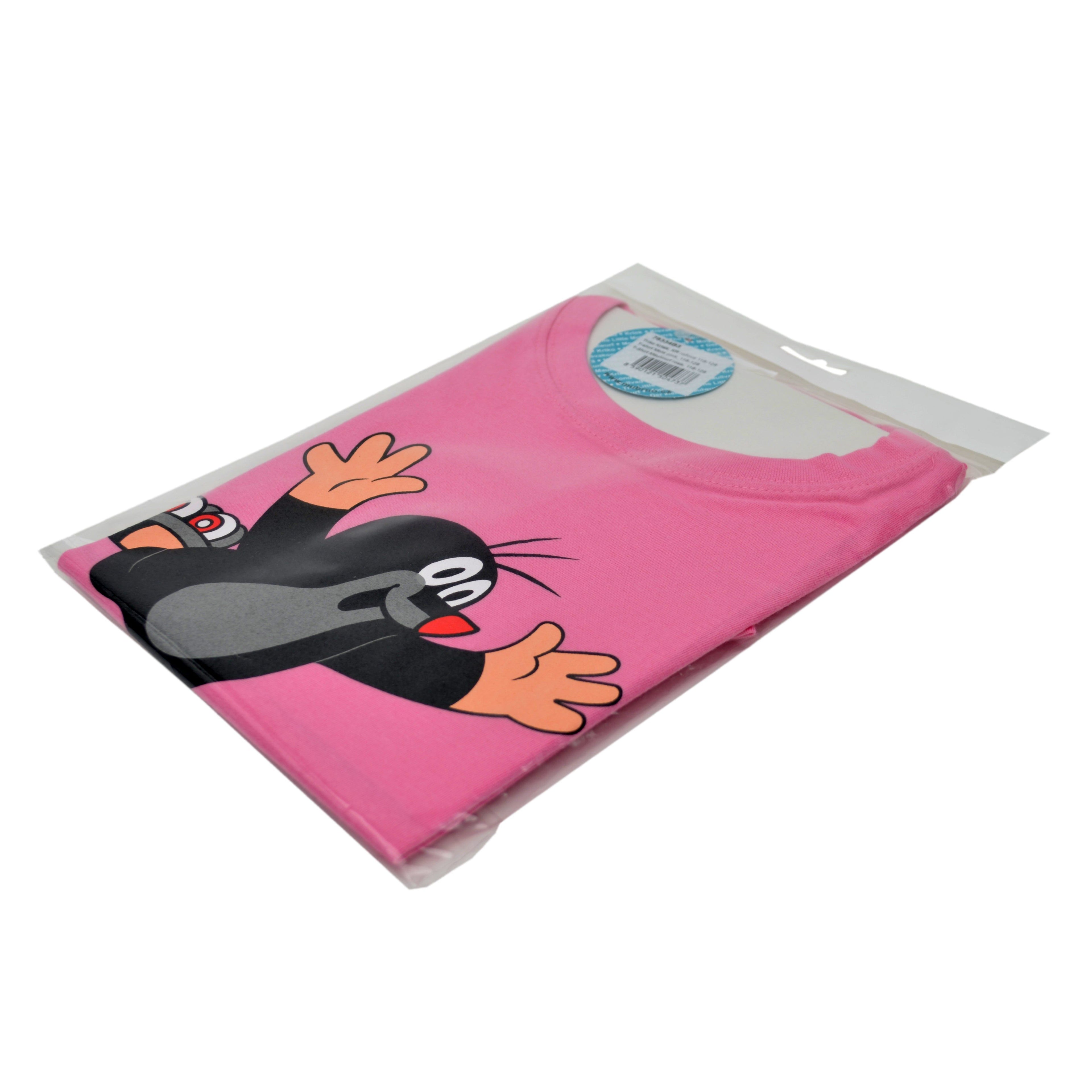 Kurzärmeliges T-shirt Der kleine Maulwurf und Rollschuhe Rosa 96-104, 78334B1