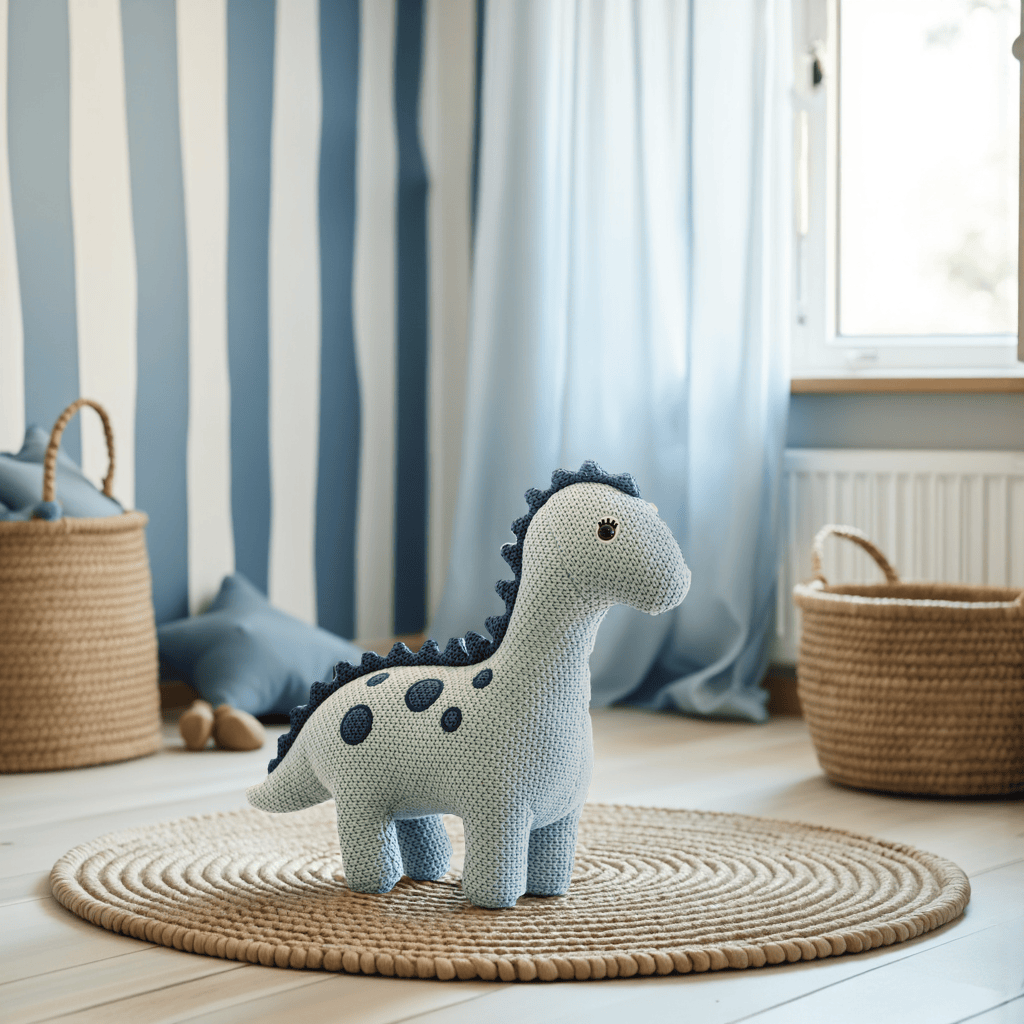 Kuscheltier Häkeltier Dinosaurier 45 cm Kuscheltier - Pintado & Lacado