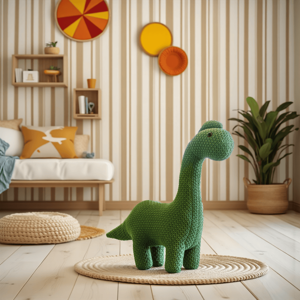 Kuscheltier Häkeltier Dinosaurier 42 cm Kuscheltier - Pintado & Lacado