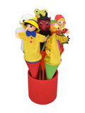 Stand for Hand Puppets for 12 pcs , Multicolour Stand for Hand Puppets - Pintado & Lacado