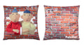 Cushion Pat and Mat 30x30, Multicolour Cushion - Pintado & Lacado