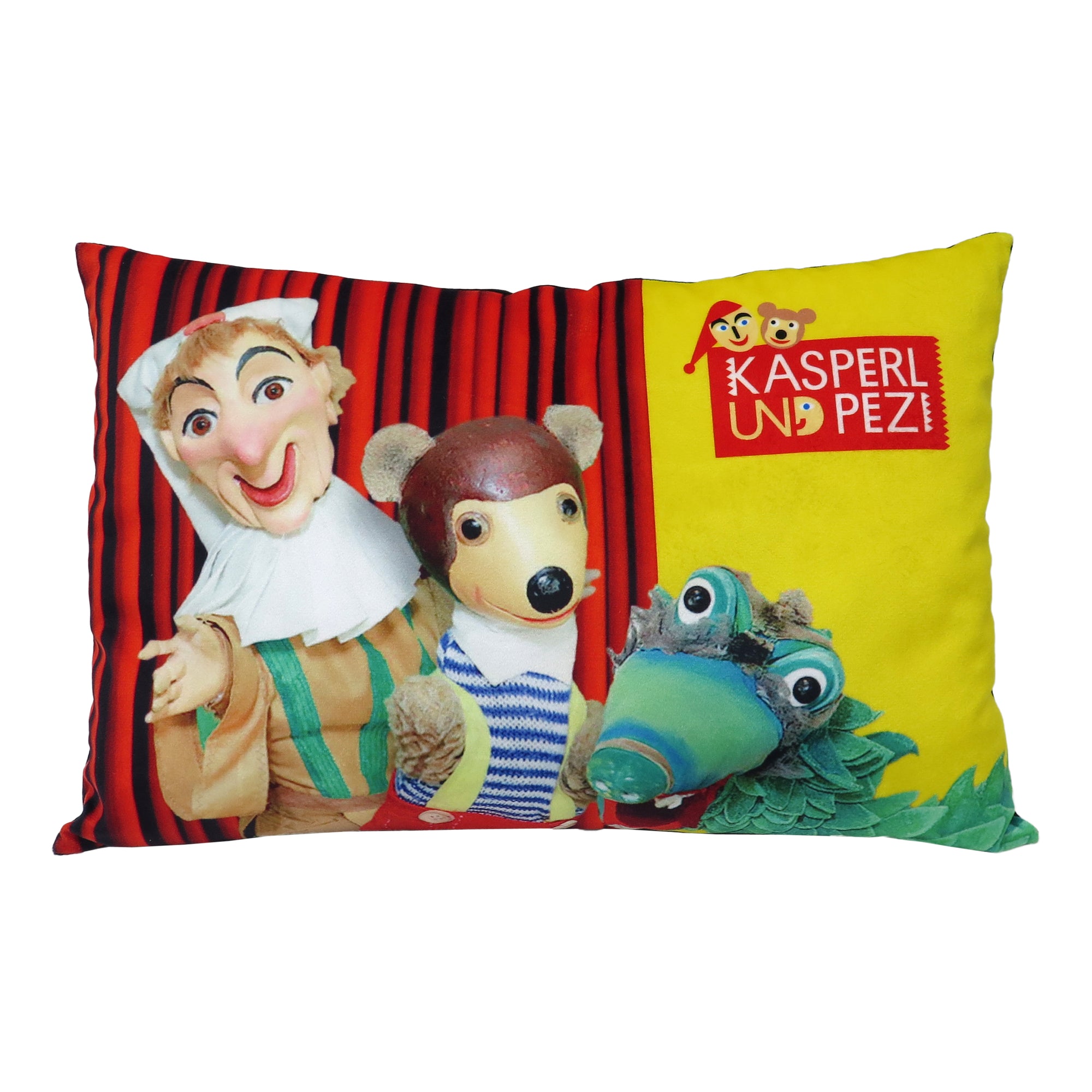 Polštář Kasperl a Pezi 45x30 cm