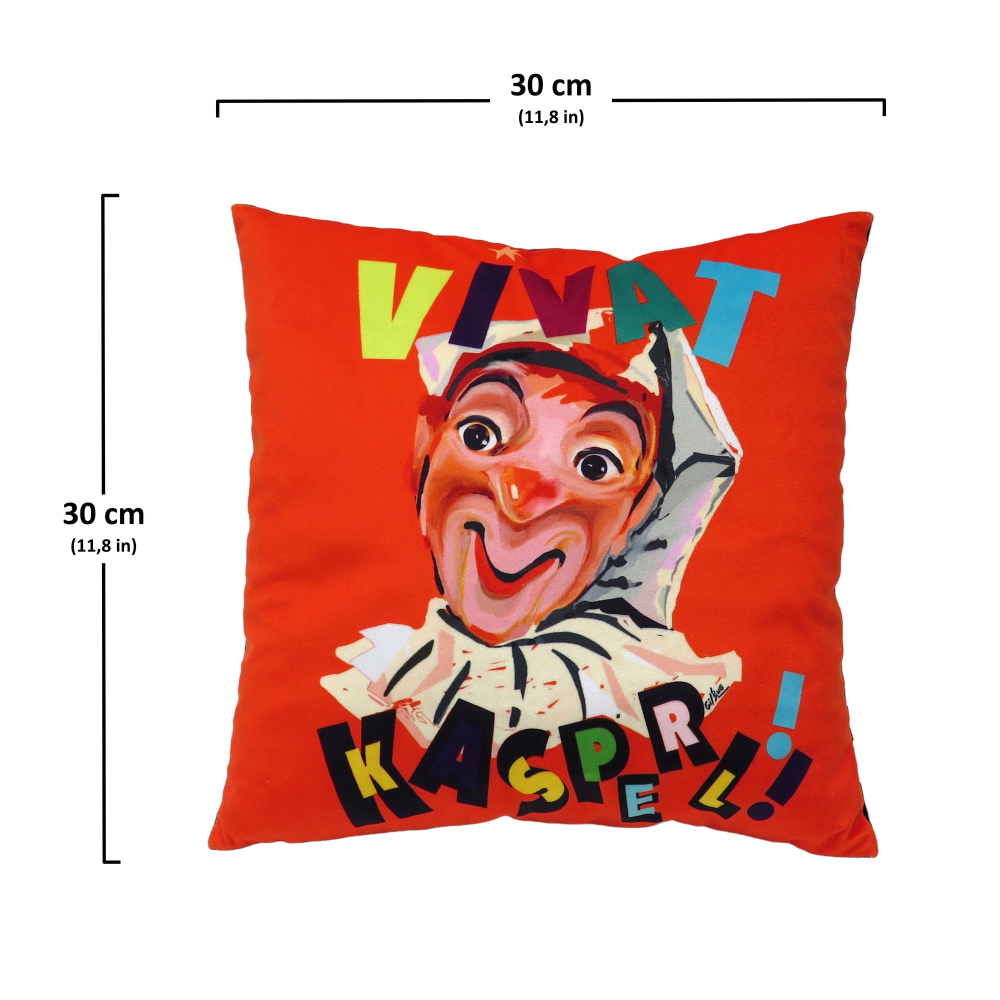 Polštář Kasperl a Pezi 30x30 cm