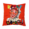 Cushion Kasperl and Pezi 30x30, Red