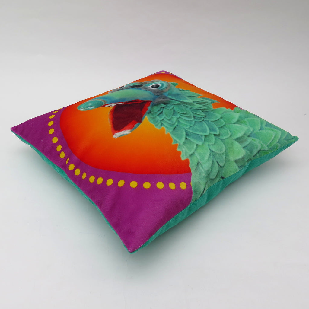 Cushion Punch and Pezi - Dagobert 30x30, Multicolour Cushion - Pintado & Lacado