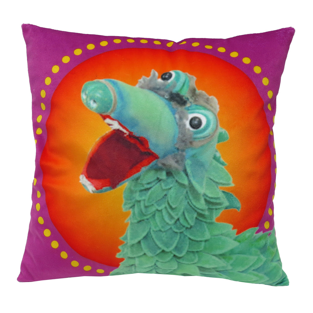 Cushion Punch and Pezi - Dagobert 30x30, Multicolour Cushion - Pintado & Lacado