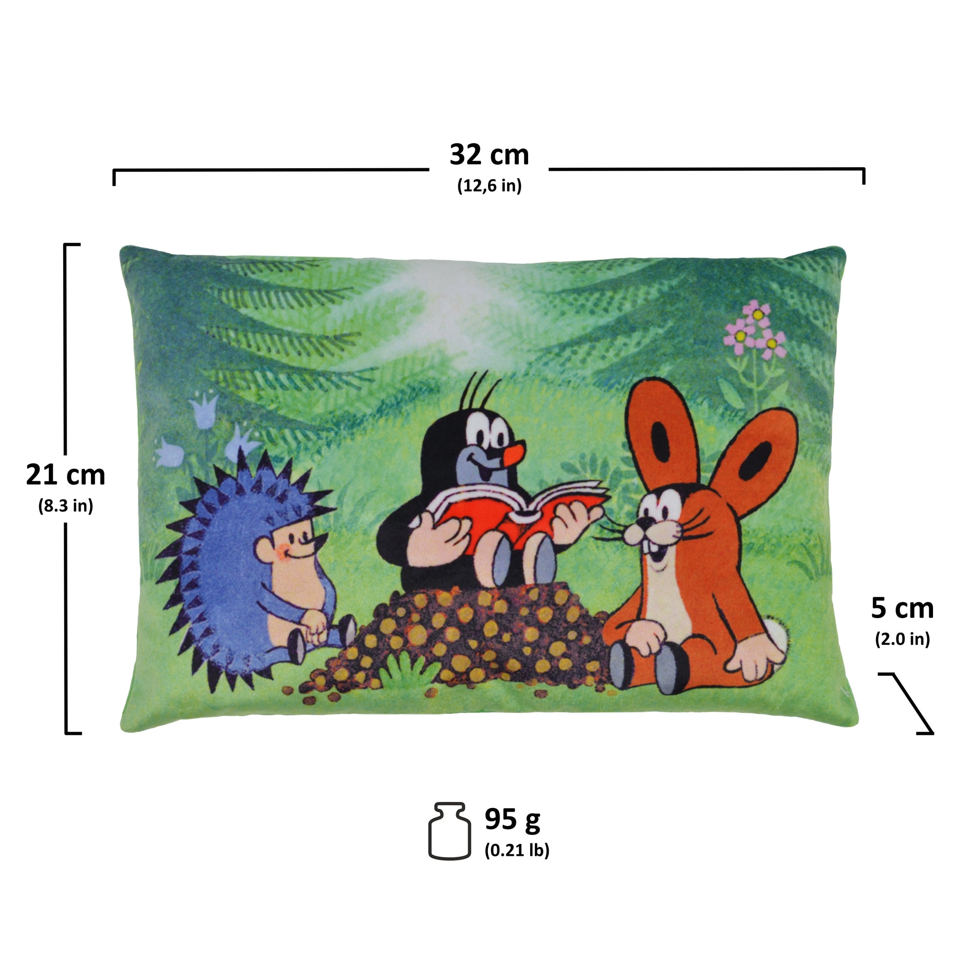 Dekokissen Der Kleine Maulwurf und Freunde 32x21 cm, 99983A