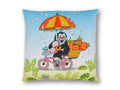 Cushion The Little Mole and Summer 25x25, Multicolour Cushion - Pintado & Lacado