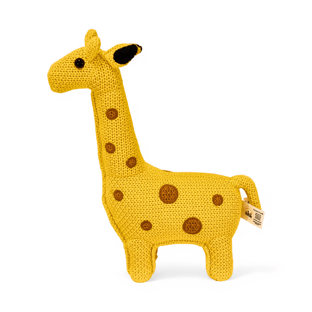 Set of 2 Stuffed Animals Giraffes Stuffed Animal - Pintado & Lacado