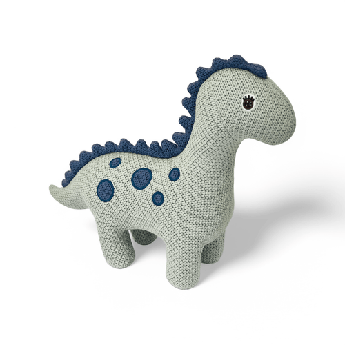 Knitted Stuffed Animal Dinosaur 45 cm Stuffed Animal - Pintado & Lacado