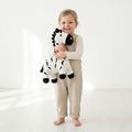 Knitted Stuffed Animal Zebra 40 cm