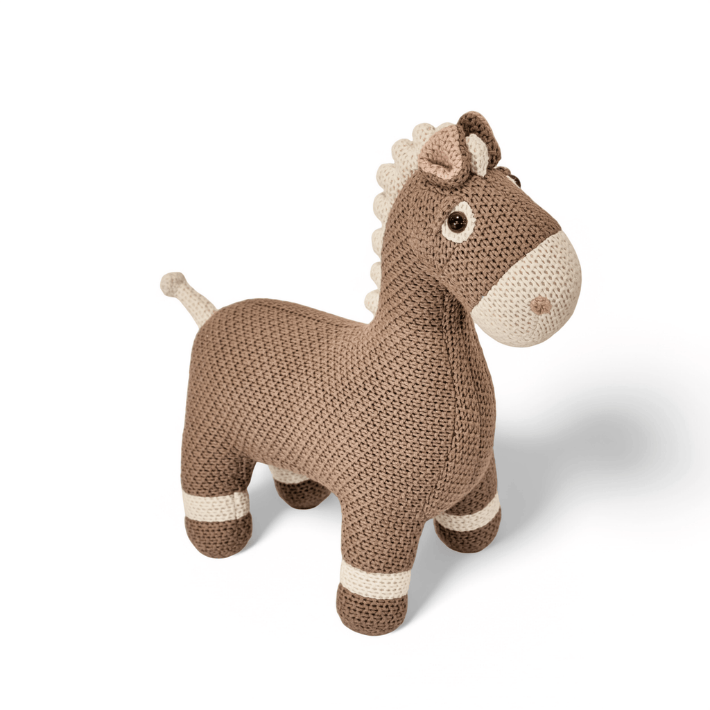 Set of 2 Stuffed Animals Horses Stuffed Animal - Pintado & Lacado