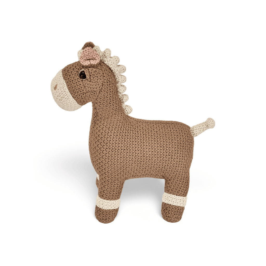 Set of 2 Stuffed Animals Horses Stuffed Animal - Pintado & Lacado