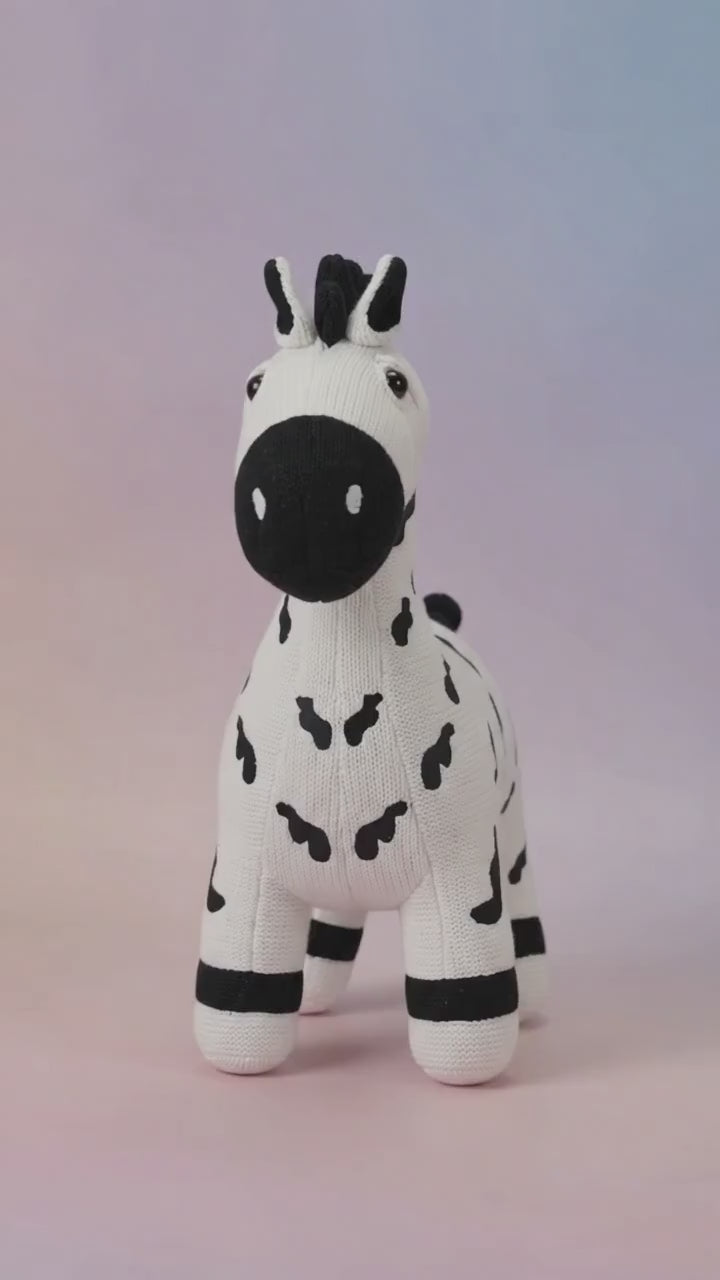 Häkeltier Zebra 40 cm